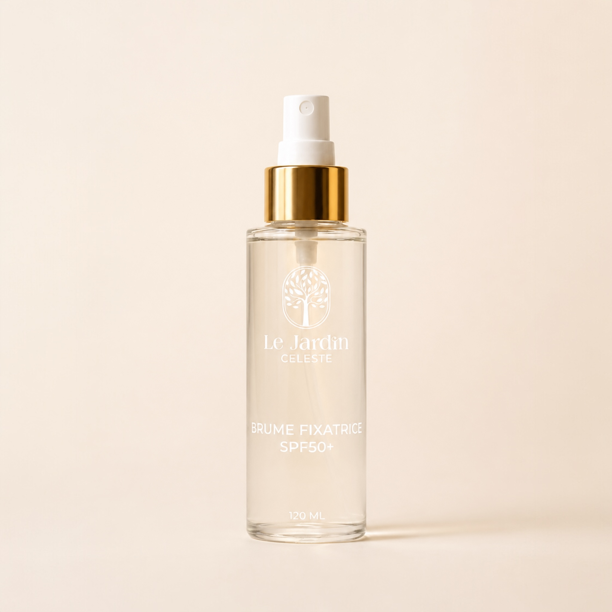 Le Jardin Solaire, Brume SPF50, haute protection naturelle.